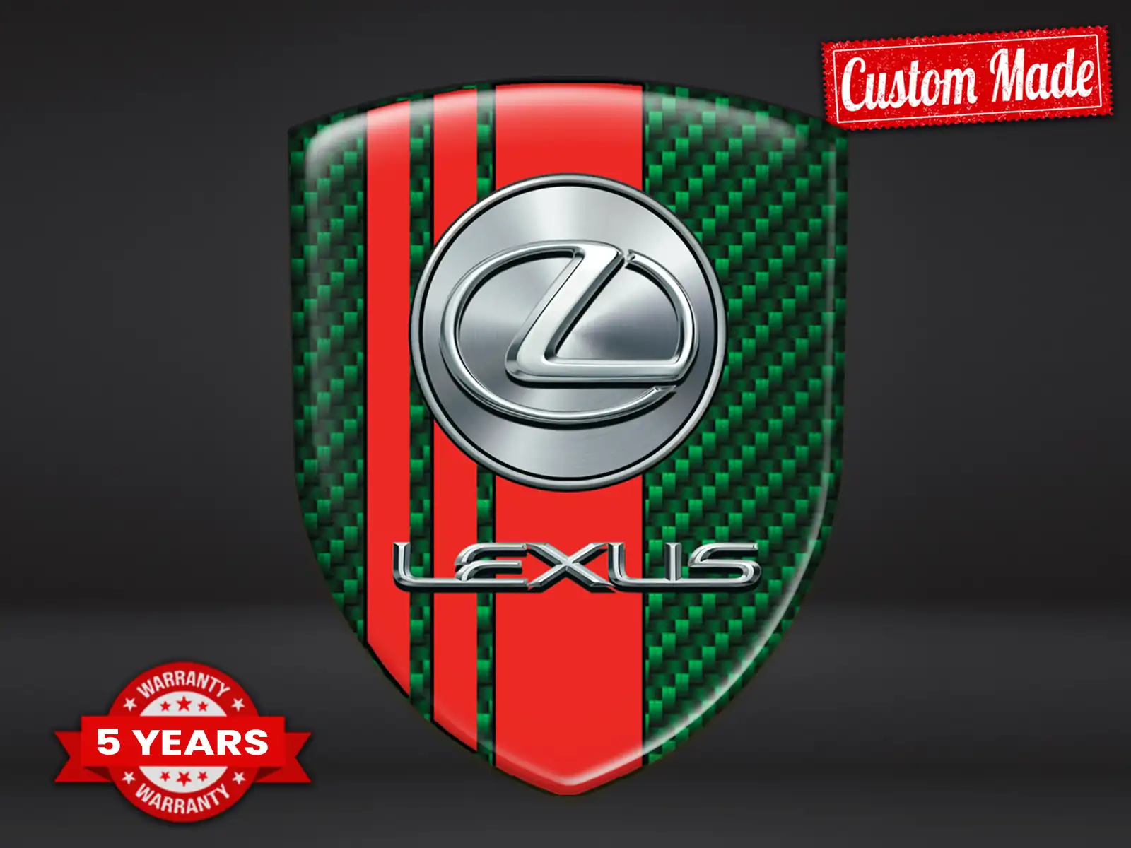 Lexus Heckscheibenaufkleber Modern Max Pro Robust
